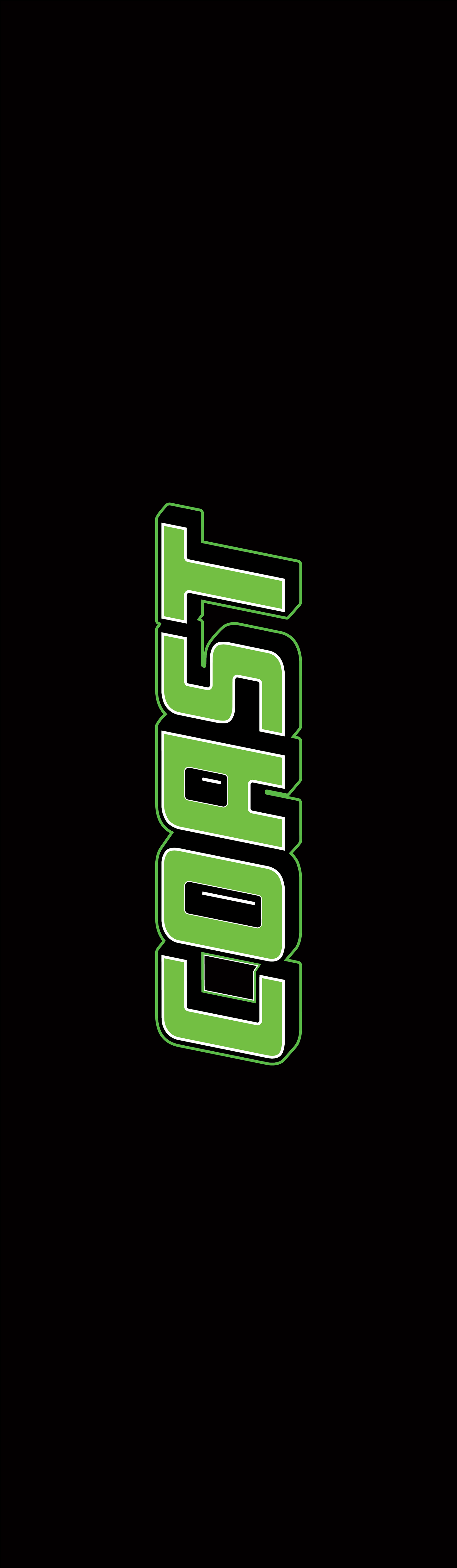 Coast Scooter Griptape - Meadow Green