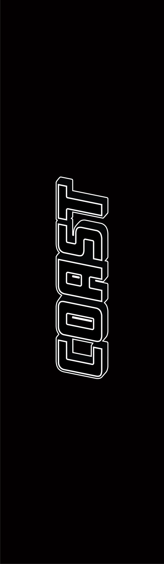 Coast Scooter Griptape - Jet Black